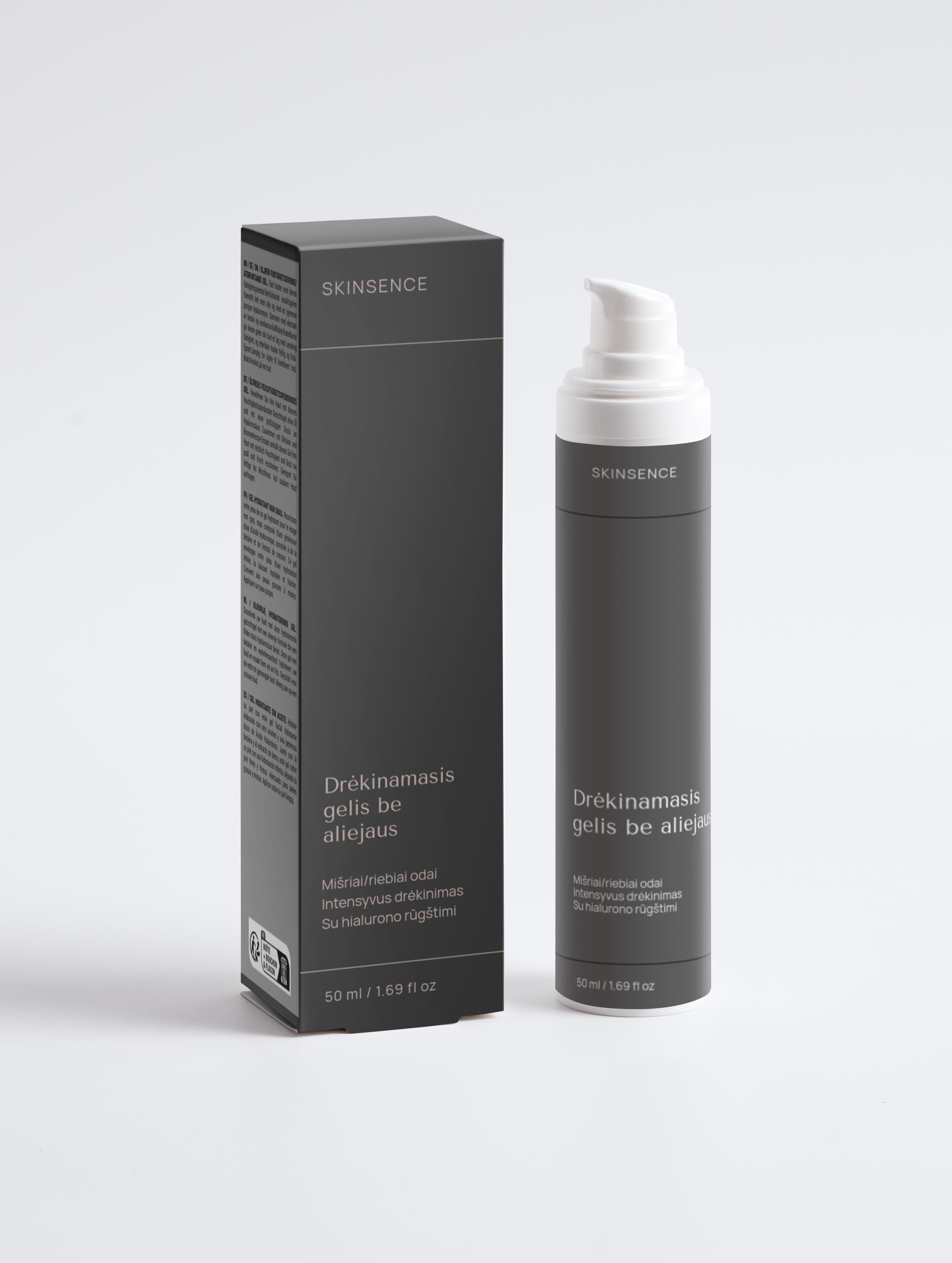Drėkinamasis gelis be aliejaus - 50ml