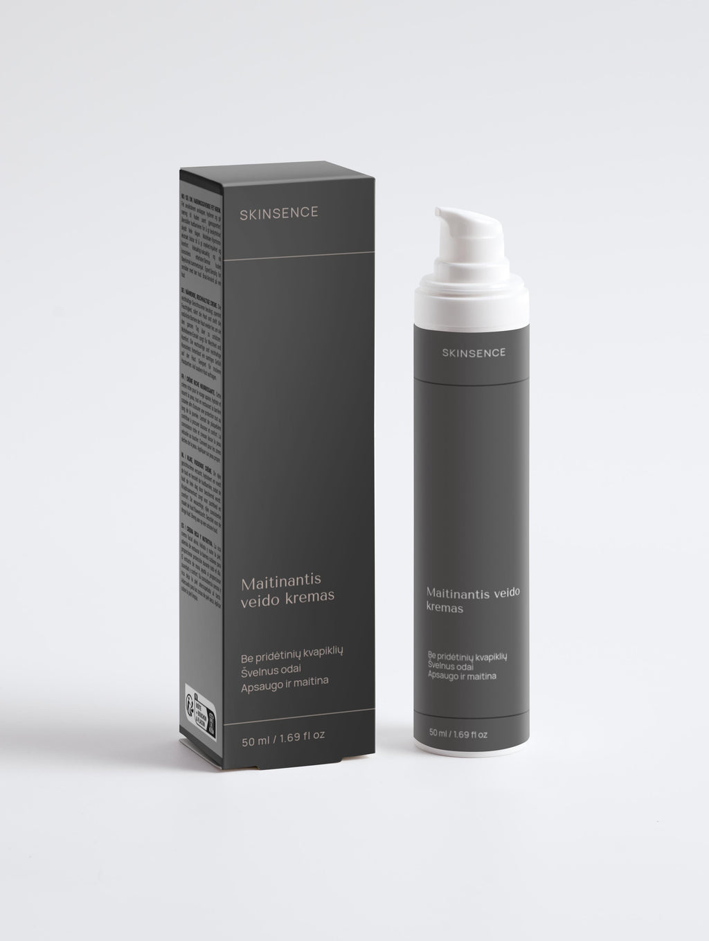 Maitinamasis, bekvapis veido kremas - 50ml