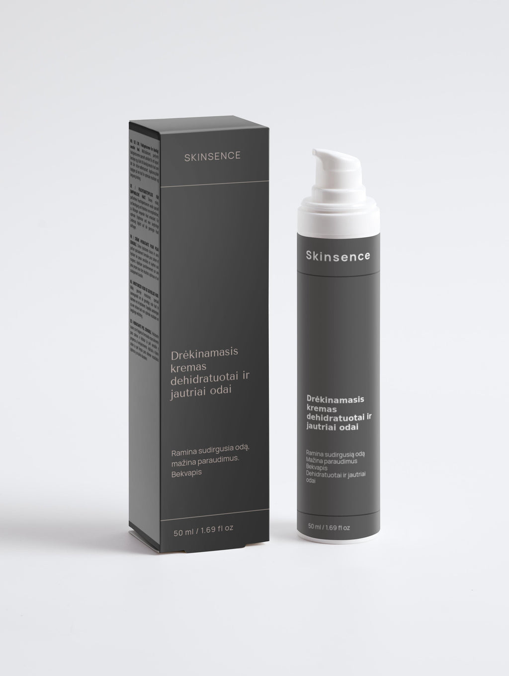 Drėkinamasis kremas jautriai ir dehidratuotai odai - 50ml