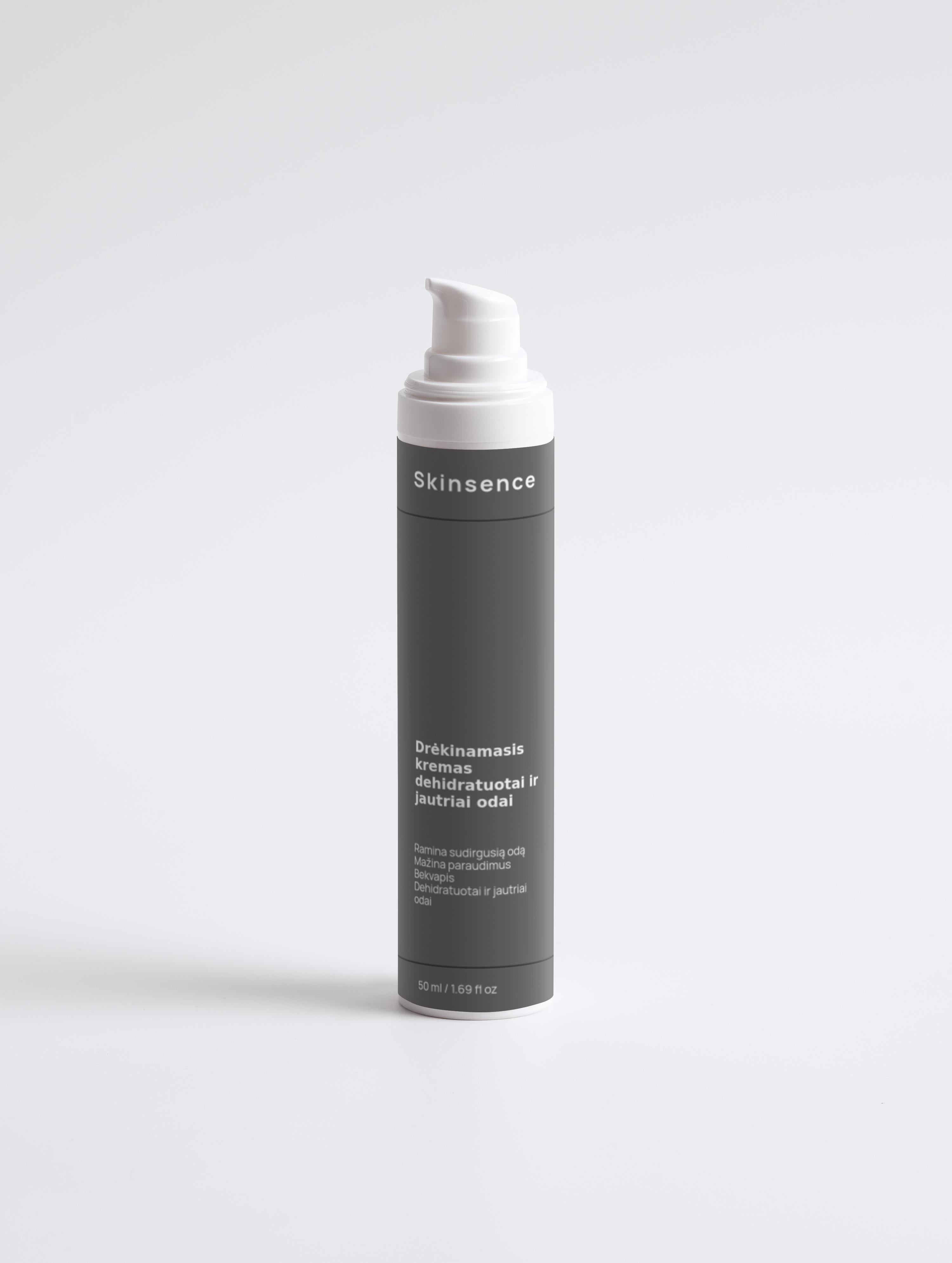 Drėkinamasis kremas jautriai ir dehidratuotai odai - 50ml